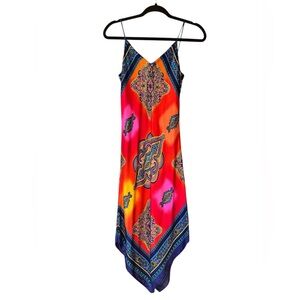 Vintage Lyndia Procanik Silk handkerchief slip dress